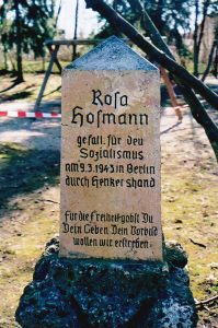 Rosa Hofmann Denkmal